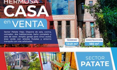 CASA - PATATE VIEJO, Patate, Ecuador