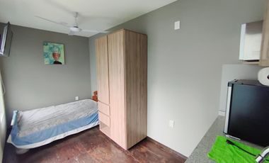 RENTA DE LOFT AMUEBLADO, COL SAN SEBASTIAN, TOLUCA, CERCA TOLLOCAN, A MIN DE HOSPITAL GENERAL DEL IMSS