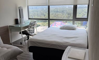 Departamento con vista panorámica y amenidades de lujo: alberca, gym, spa y seguridad 24 hrs. en Be Grand Pedregal,