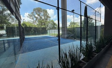 Departamento con vista panorámica y amenidades de lujo: alberca, gym, spa y seguridad 24 hrs. en Be Grand Pedregal,