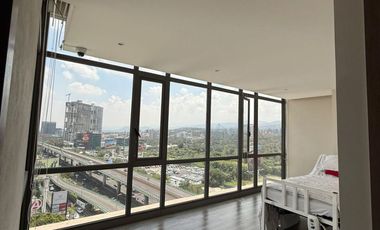 Departamento con vista panorámica y amenidades de lujo: alberca, gym, spa y seguridad 24 hrs. en Be Grand Pedregal,