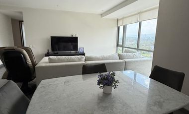 Departamento con vista panorámica y amenidades de lujo: alberca, gym, spa y seguridad 24 hrs. en Be Grand Pedregal,