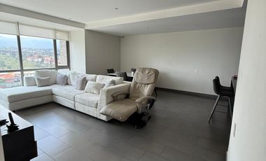 Departamento con vista panorámica y amenidades de lujo: alberca, gym, spa y seguridad 24 hrs. en Be Grand Pedregal,