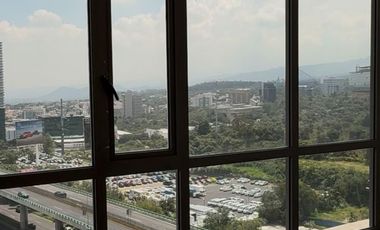 Departamento con vista panorámica y amenidades de lujo: alberca, gym, spa y seguridad 24 hrs. en Be Grand Pedregal,