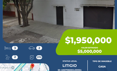 Casa en venta en San José Ticomán, Gustavo A. Madero