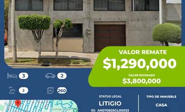 Casa en venta en San Juan De Aragón I Sección, Gustavo A. Madero