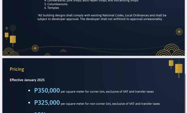 Commercial Lots @ Fortune District Manila