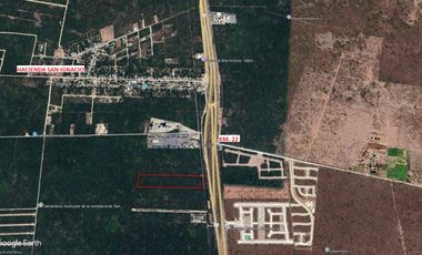 Terreno comercial en renta en Km 22 Mérida-Progreso