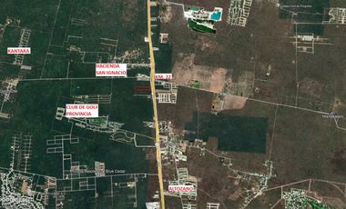 Terreno comercial en renta en Km 22 Mérida-Progreso