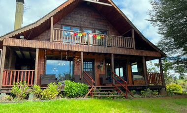 SE VENDE CASA EN PARCELACION PARQUE LOS VOLCANES LLANQUIHUE