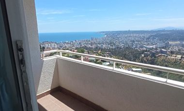 VENDO PRECIOSO DEPTO.EN VIÑA DEL MAR ALTO VISTA  AL MAR