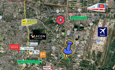 Golden Opportunity! Prime High-Potential Land for Sale near Mega Bangna — Perfect for Luxury Housing Development Kanchanaphisek Road
