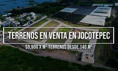 TERRENOS EN VENTA FRENTE AL LAGO DE CHAPALA, FRACCIONAMIENTO LAKE SHORE, JOCOTEPEC, JALISCO