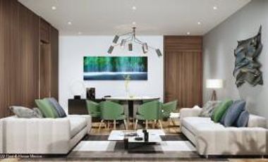 Departamento exclusivo en venta en Bosque Real con Terraza y Asador