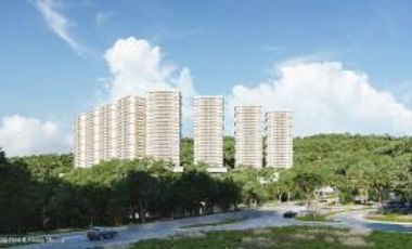 Departamento exclusivo en venta en Bosque Real con Terraza y Asador