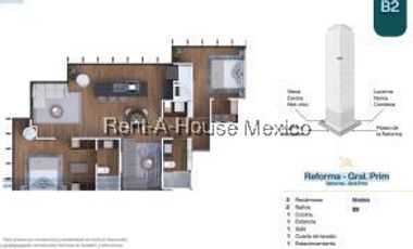 Departamento remodelado en venta en Juarez con Alberca y Gimnasio