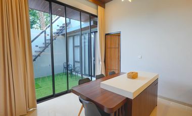 TURUN HARGA : Dijual Murah Rumah villa Jogja private pool ; Full Furnish Lokasi Jalan kaliurang km 15