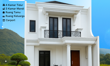 Rumah 2 Lantai Di Kedamaian Bandar Lampung