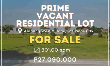 Residential Lot for sale in Almanza Dos, Las Pinas City