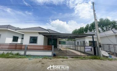 บ้านเดี่ยวชั้นเดียวในโครงการเขาหินซ้อนวิลล่า ฉะเชิงเทรา (บ้านใหม่มือ1 หลังมุม)