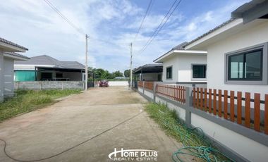 บ้านเดี่ยวชั้นเดียวในโครงการเขาหินซ้อนวิลล่า ฉะเชิงเทรา (บ้านใหม่มือ1 หลังมุม)