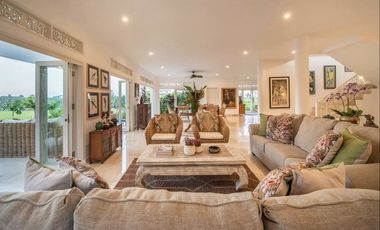 FREEHOLD | COLONIAL-STYLE VILLA WITH JUNGLE AND RICE FIELD VIEWS - UBUD TEGALLALANG