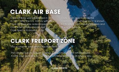 Best Investment Property in Clark Pampanga near Airport