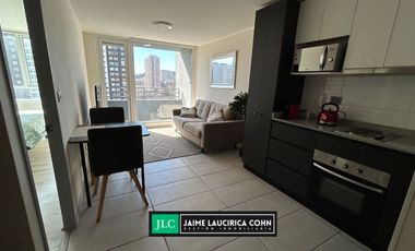 Departamento amoblado en arriendo, Freire, Concepción piso 8