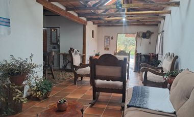Finca en venta con casa de un piso, Cómbita; vereda San Isidro