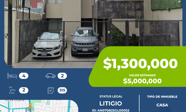 Casa en venta en Prado Coapa Primera Sección, Tlalpan