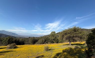 Parcelas Semiplanas con Hermosas Vistas en Aculeo