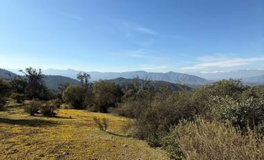 Parcelas Semiplanas con Hermosas Vistas en Aculeo