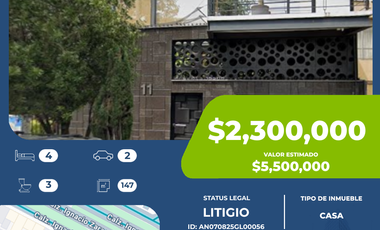 Casa en venta en Jardín Balbuena, Venustiano Carranza