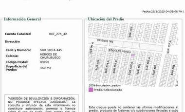 Preciosa Casa En Héroes Churubusco Iztapalapa Remate