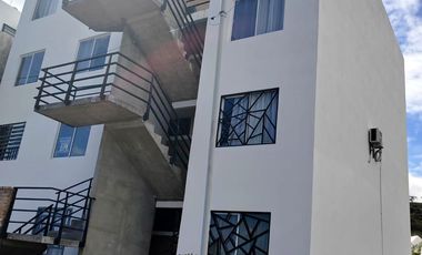 Departamento seminuevo en fraccionamiento, 2 habitaciones, 1 baño.