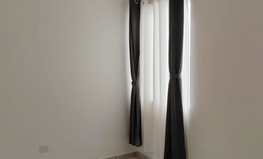 Departamento seminuevo en fraccionamiento, 2 habitaciones, 1 baño.