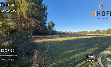 Parcela en Sector Tejeria Pichilluanco, Pinto, Region de Ñuble