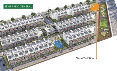 Departamentos en preventa Coto Caoba en Parques del Bosque