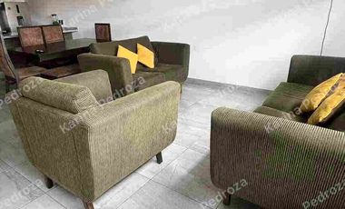 Departamento amueblado en planta baja