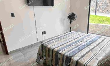 Departamento amueblado en planta baja