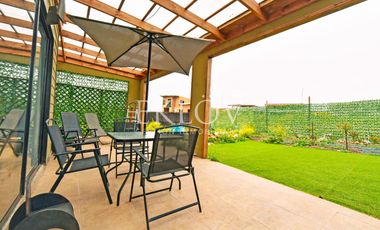 Casa Moderna En Mantagua Con Jardín Y Terrazas