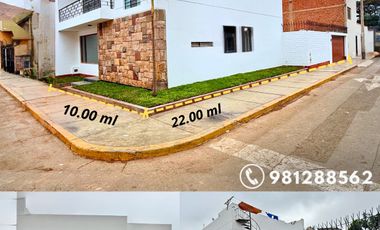 VENDO CASA EN ESQUINA - 2 FRENTES 220 M2 CHORRILLOS