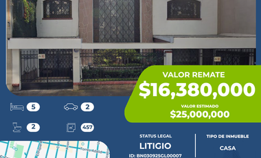 Casa en venta en Narvarte Poniente, Benito Juárez