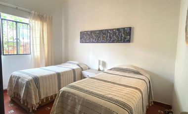 BUNGALOW EN RENTA DE 2 RECAMARAS AMUEBLADO EN SAN FELIPE.