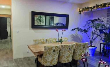 Rento departamento amueblado fácil salida a cdmx