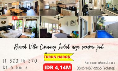 Rumah Siap Huni Villa Cipinang Indah Ada Pool