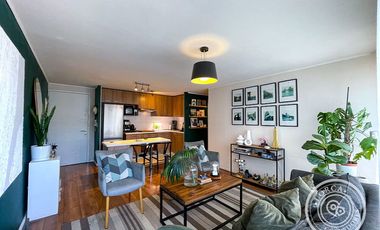 Departamento 2 Dormitorios en Santiago Calle Gorbea