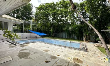 FOR RENT/LEASE: Elegant Forbes Park Mansion with Pool & Expansive Garden