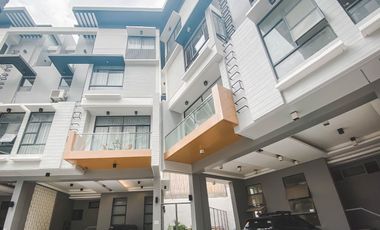 Modern 4-Storey Townhouse for Sale in Pinaglabanan, San Juan – With Pool, 4BR, 6T&B, 3 Parking