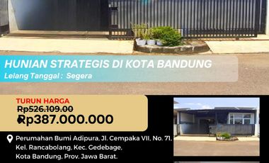 Rumah dijual di Kebon Pisang, Sumur Bandung, Kota Bandung, Jawa Barat